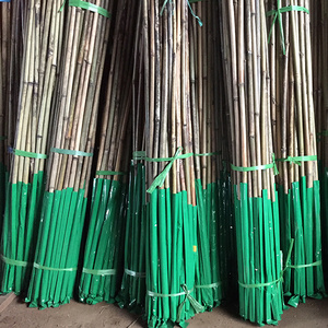 Factory custom bamboo stake bamboo poles cheap with plastic bag