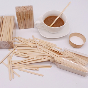 110mm wooden coffee stirrers coffee stir stick for coffee