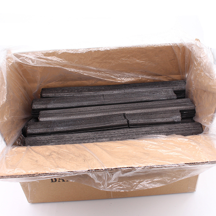 Long Burning Time Eco-friendly Natural Black Bamboo Fiber Charcoal For Bbq