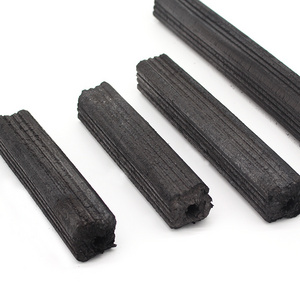 Long Burning Time Eco-friendly Natural Black Bamboo Fiber Charcoal For Bbq