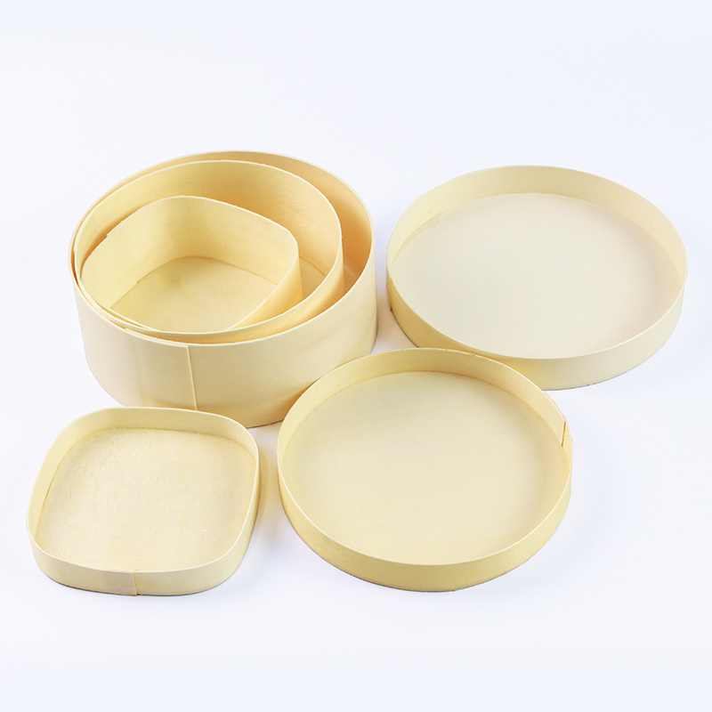 Selling Biodegradable Food Container Wooden Cake Box With New Factory