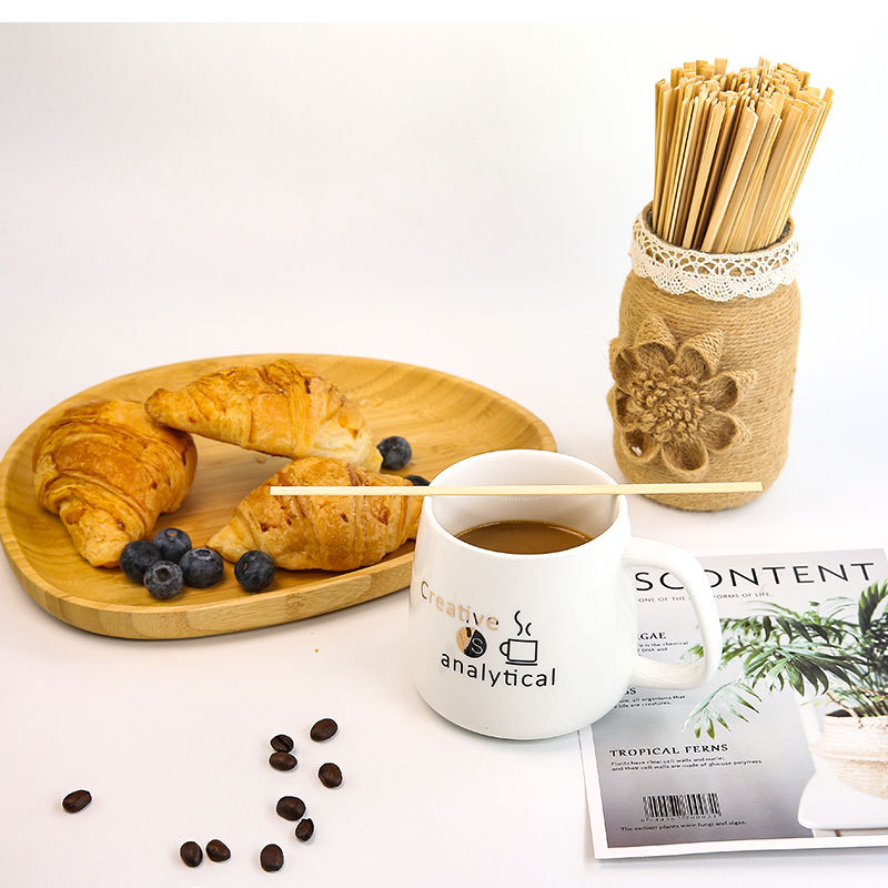 wooden /bamboo disposable stir sticks espresso stirrer coffee stir stick