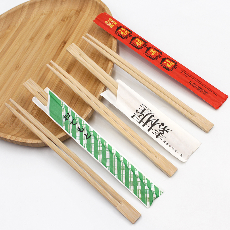 Wholesale Hot Sale Chinese Custom Disposable Printed Bamboo Chopsticks with Wholesale New Trends