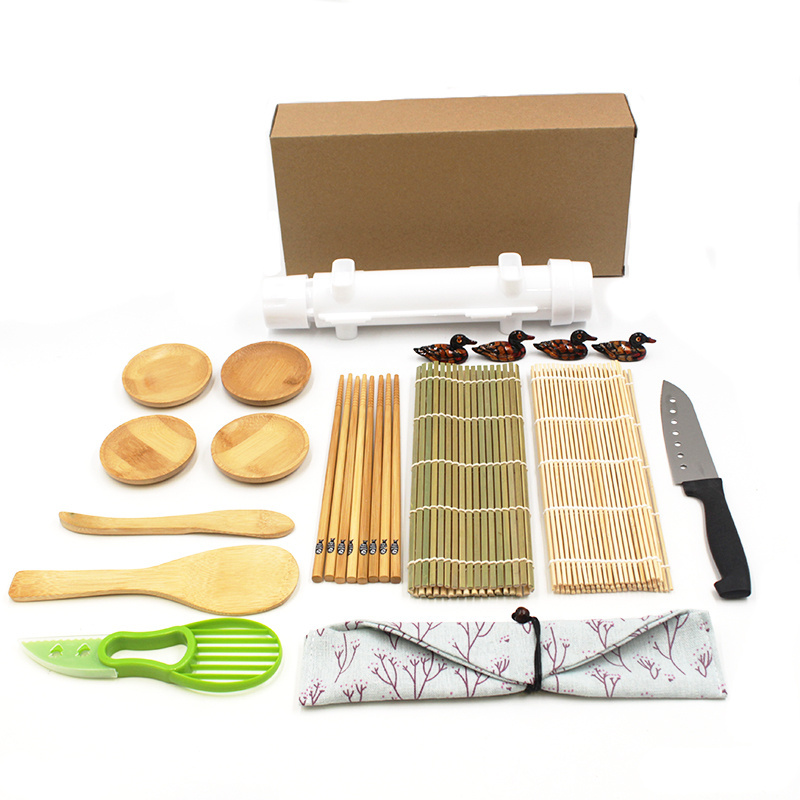 LOW MOQ LOGO Custom Sample Free wholesale sushi making kit for kitchen cooking