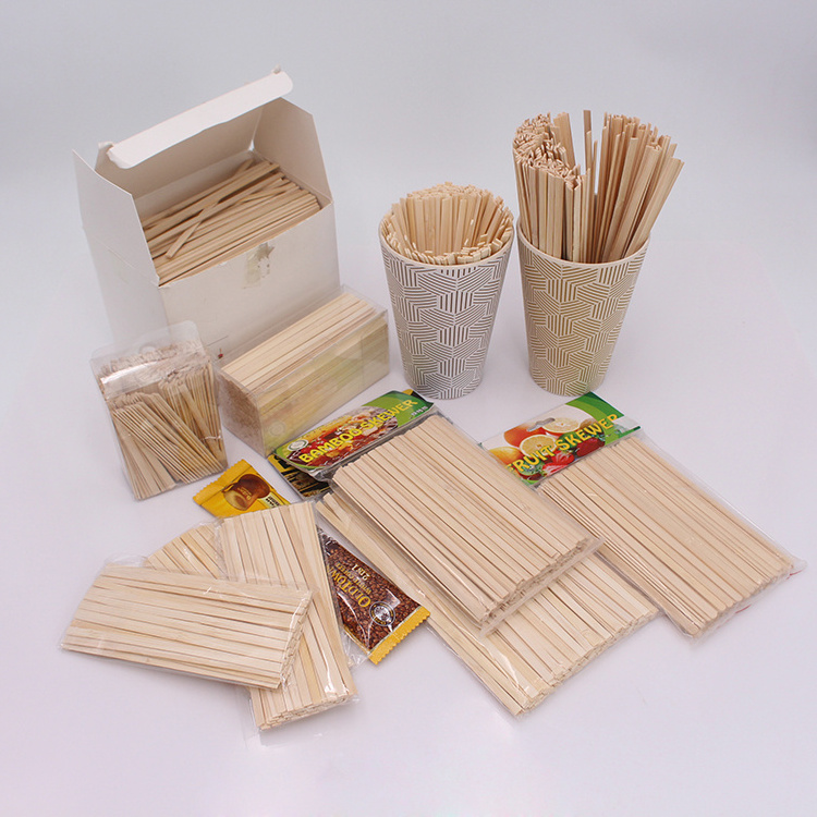 wooden /bamboo disposable stir sticks espresso stirrer coffee stir stick