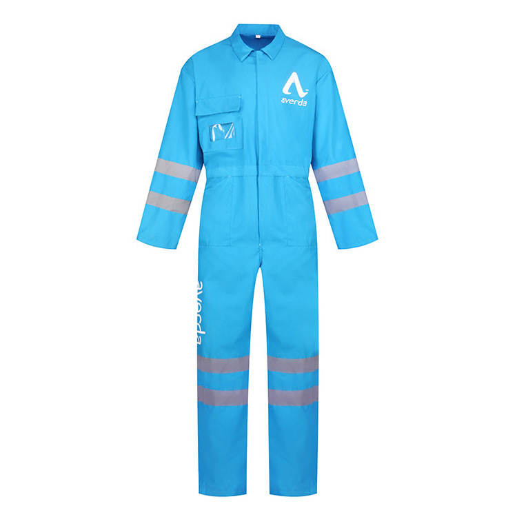 Oil Field Industrial Car Mechanic Cotton Work Wear Uniform One Piece Working Apparel Work Coveralls