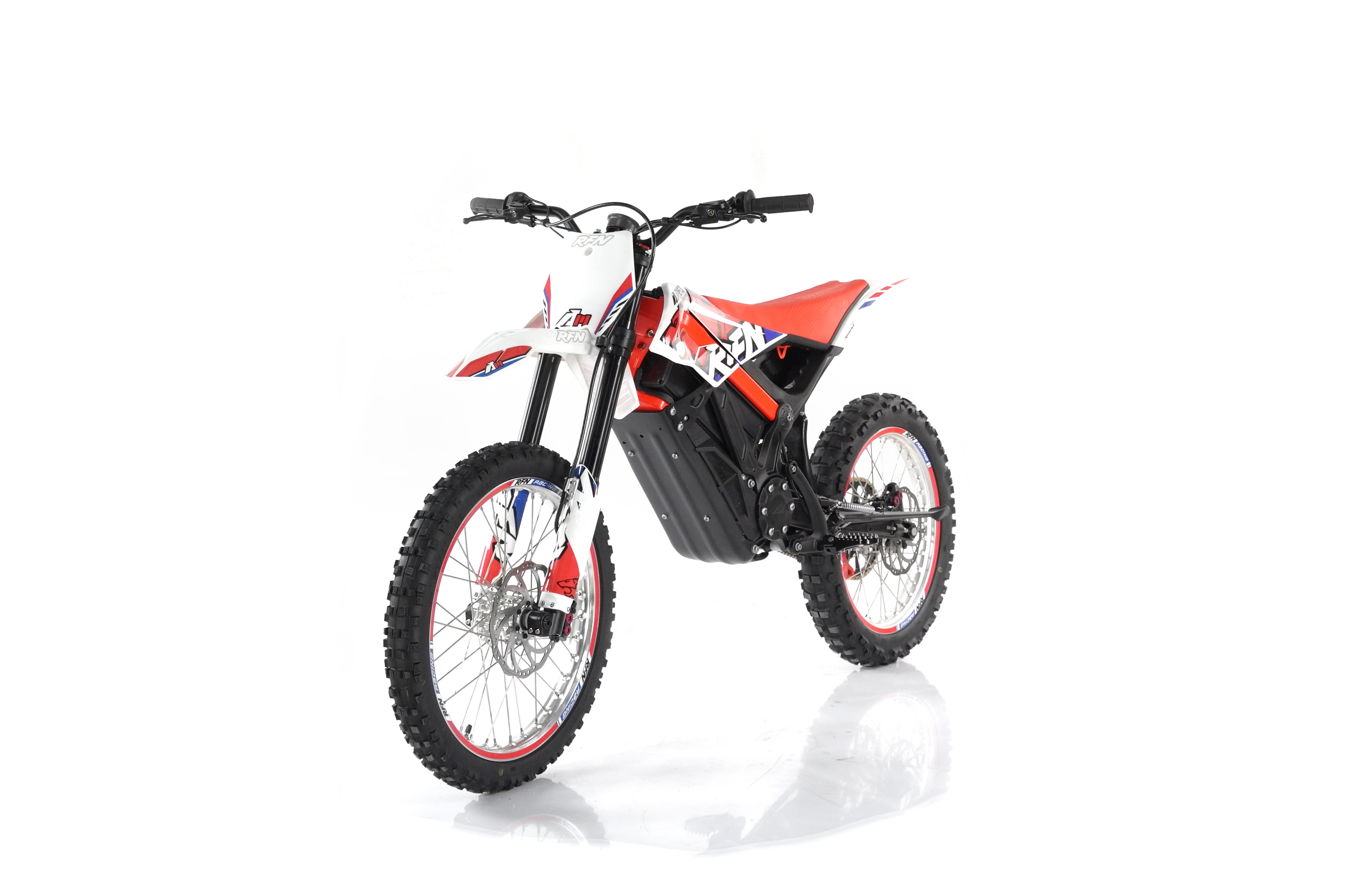 Apollo Powerful Electric Dirt Bike for Adults off Road RFN 60V 38.5ah Electric Bicycle with Pedals