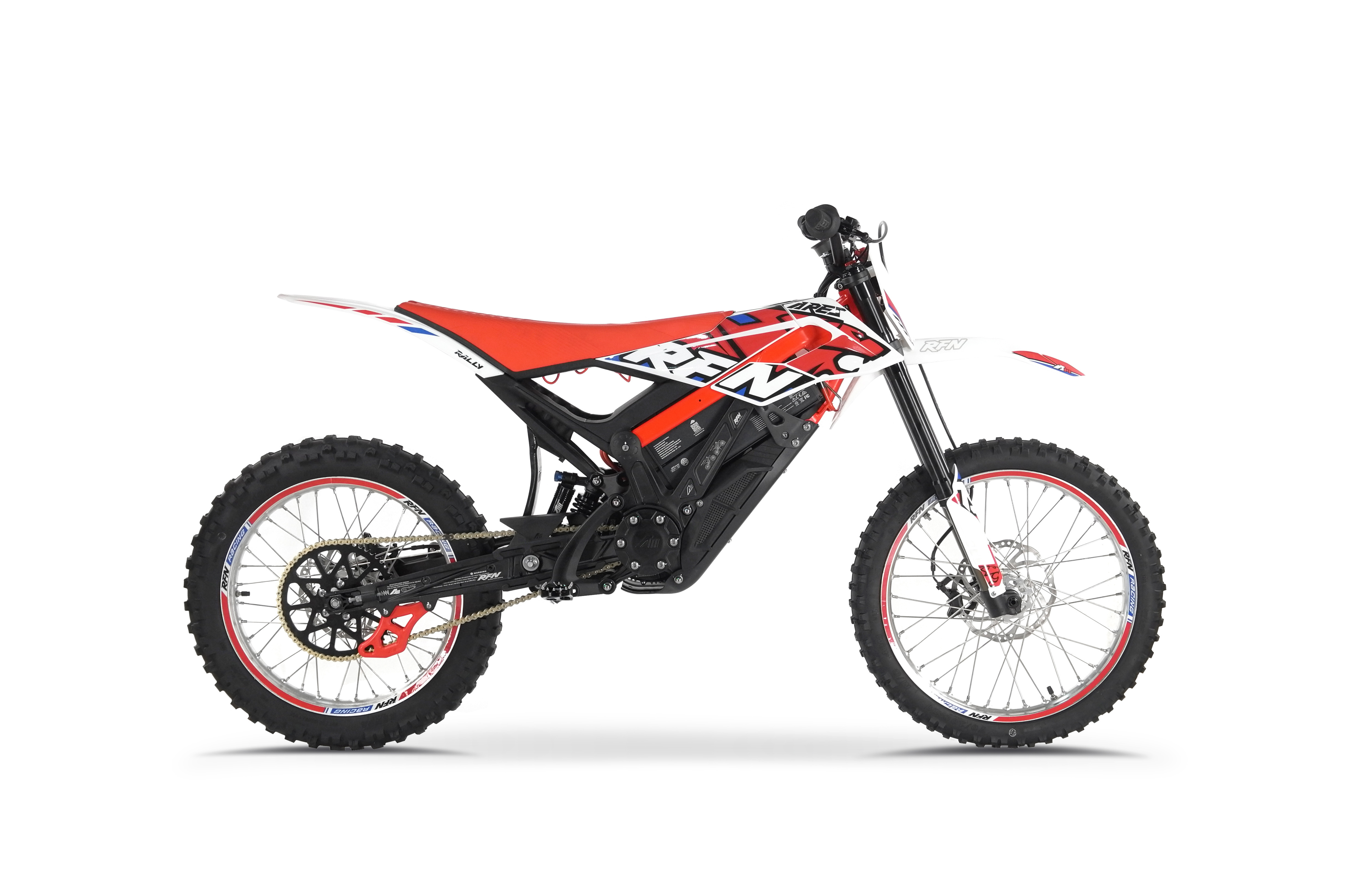 Apollo Powerful Electric Dirt Bike for Adults off Road RFN 60V 38.5ah Electric Bicycle with Pedals