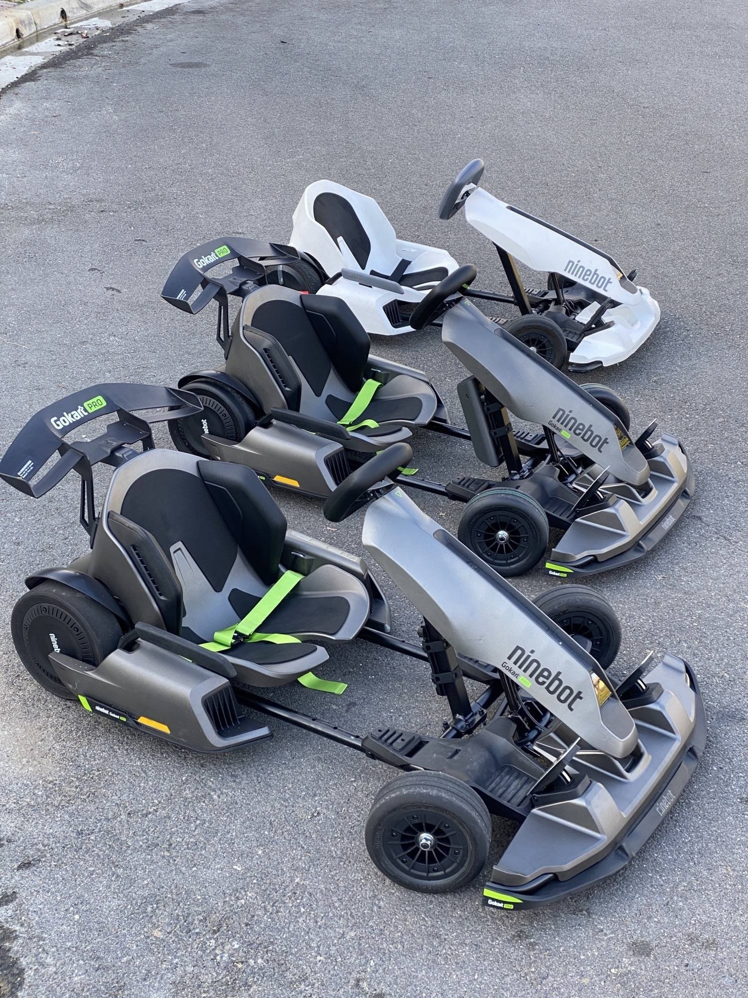 segway ninebot go kart Pro2   37km/h racing go karts for kids and children go cart electric karting cars