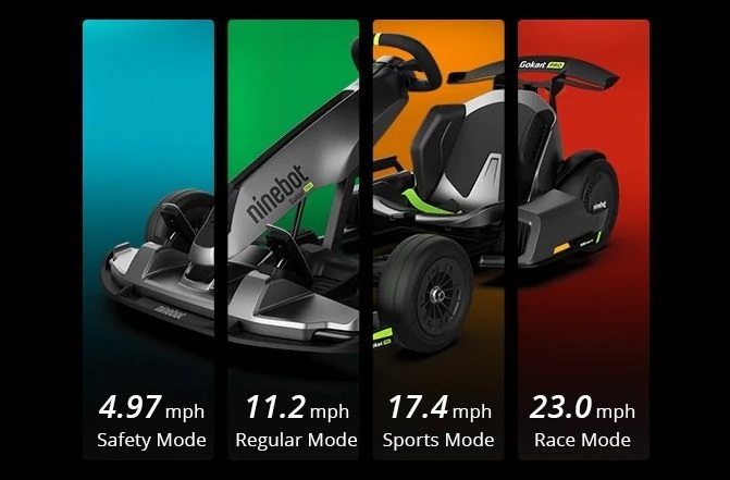 segway ninebot go kart Pro2   37km/h racing go karts for kids and children go cart electric karting cars