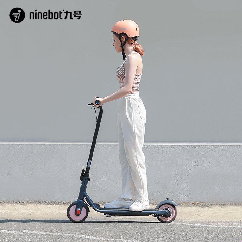 V Great Brand Segway Ninebot 7 inch Pink Solid Rubber Tire Electric Scooters Segway Ninebot C15