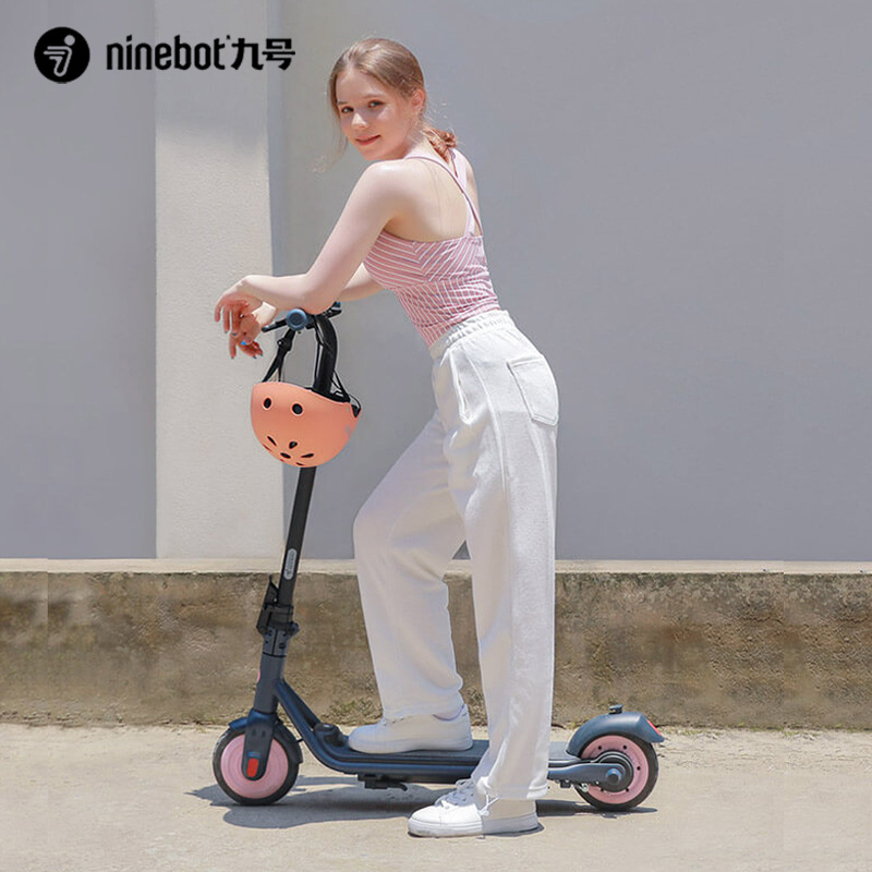 V Great Brand Segway Ninebot 7 inch Pink Solid Rubber Tire Electric Scooters Segway Ninebot C15