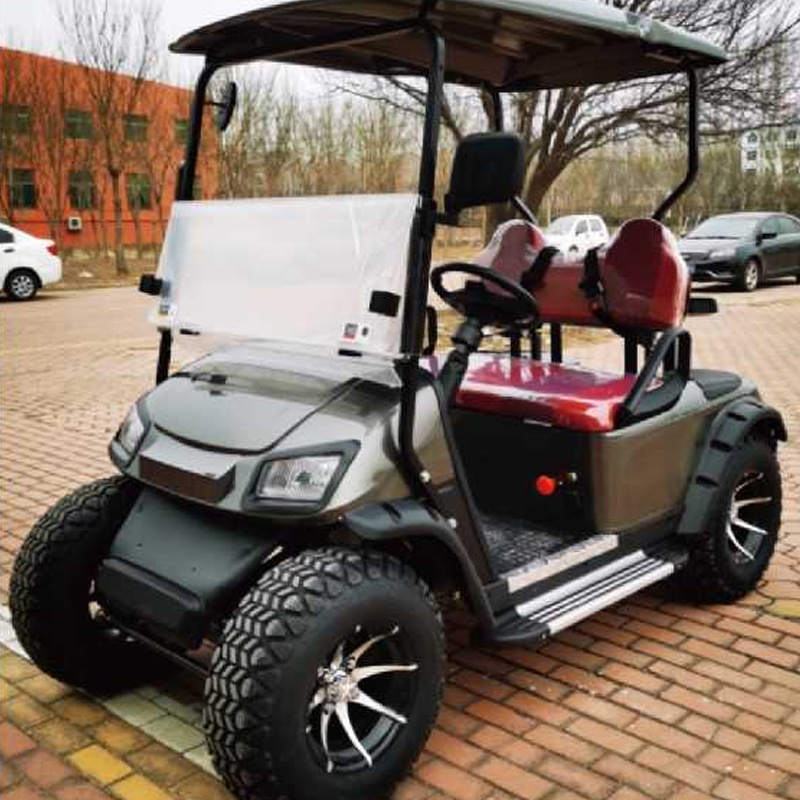 L HOT electric golf carts 4 seater  Custom modification golf carts 4 wheel drive electric golf carts zone