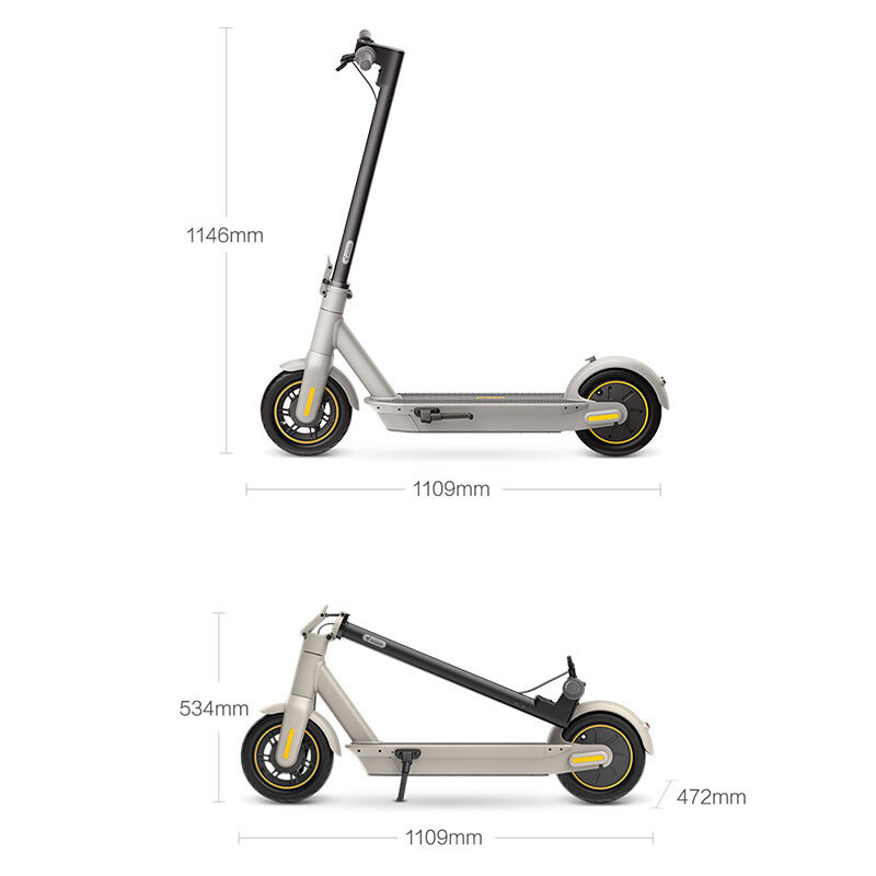 Segway Ninebot MAX G30LP Electric Kick Scooter MAX Speed 18.6 MPH Lightweight adult electric scooter