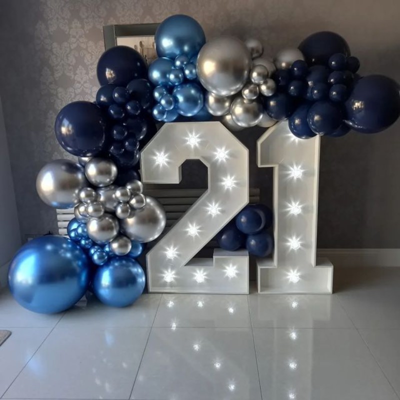 Manufacturer Customized Waterproof Giant Light Up Numbers Sign DropShipping Led Light Up lights Marquee Letters