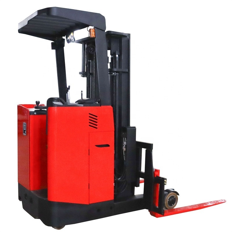 Factory price 1.5 ton 1.8 ton 2 ton 2.5 ton 5m 6m 7m 8m 10m lifting height and EPS electric reach truck forklift