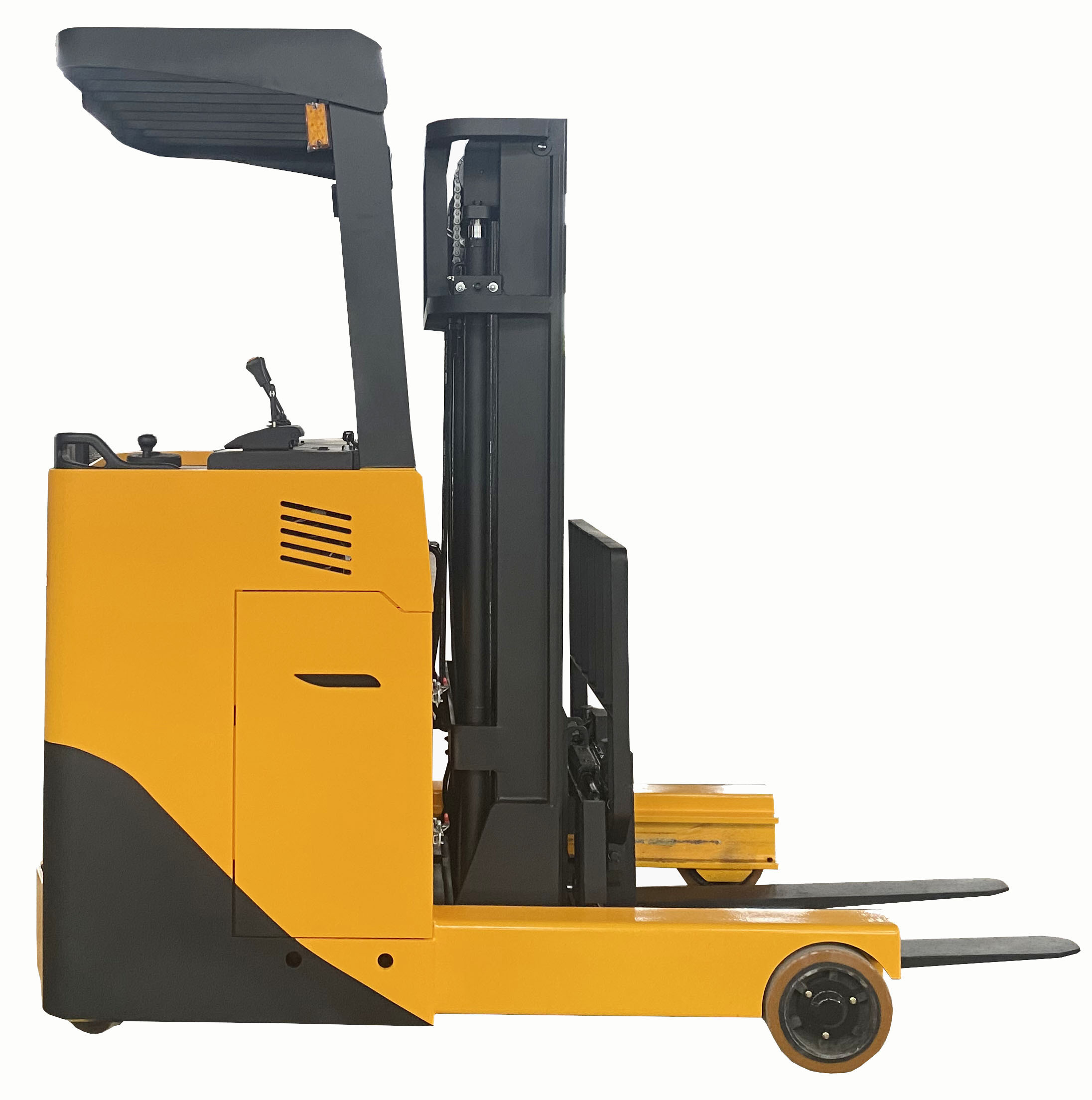 Factory price 1.5 ton 1.8 ton 2 ton 2.5 ton 5m 6m 7m 8m 10m lifting height and EPS electric reach truck forklift