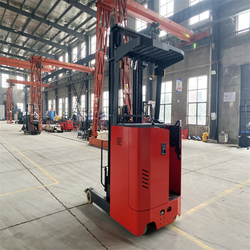 Lifting 1.5t 6m Standing  Full Electric Stacker VNA electric Reach Truck