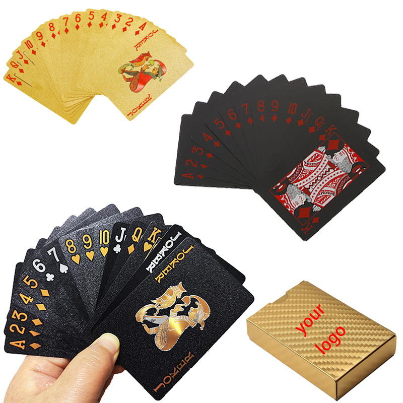 wholesale hardcore playing cards playing card display packing machine gold barcode personalized deck of poker decks Holographic