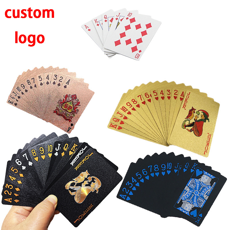 USA norway germany UK Spanish personalized playing cards poker full color game poker playing card with box