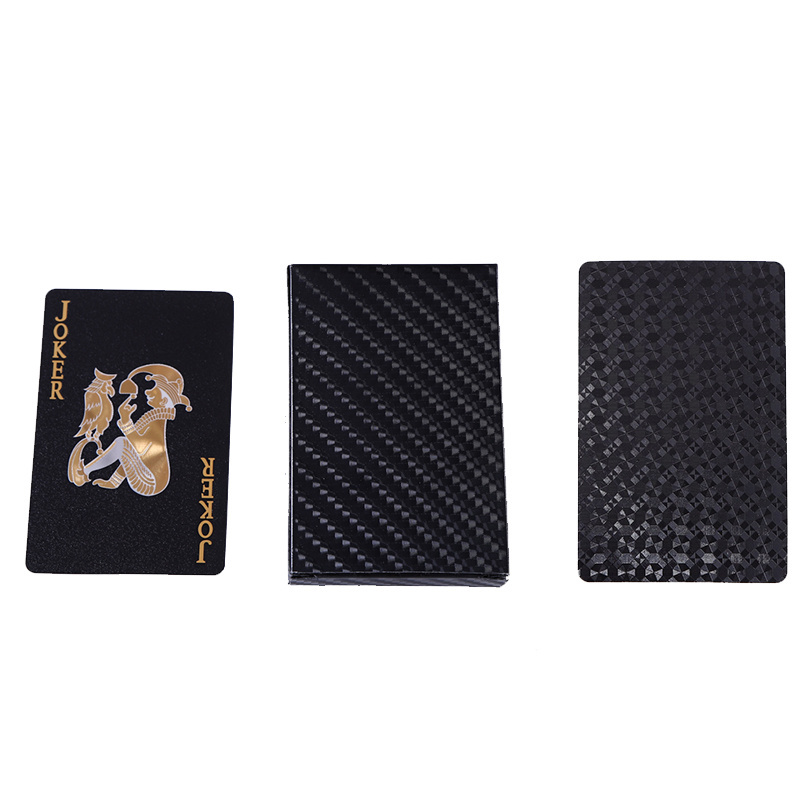 Dropshipping Fast Delivery Custom Printing paper plastic golden 24k-gold Business poker set box gold plated playing cards naipes