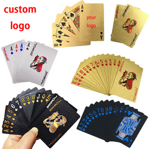 gold Hot Selling Mini small size Pocket Playing Card Durable Ecofriendly Painting Playing Cards poker deck waterproof wholesale