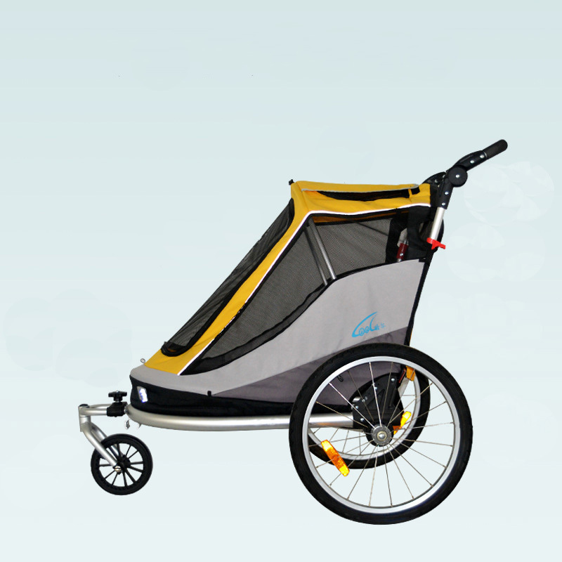 Pet Dog Stroller And Bike Pet Trailer for Medium And Large Dogs