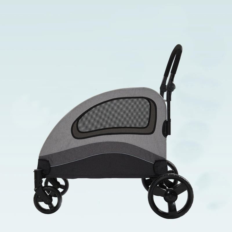 2024 New arrival detachable portable jogger big dog pet stroller for large dogs