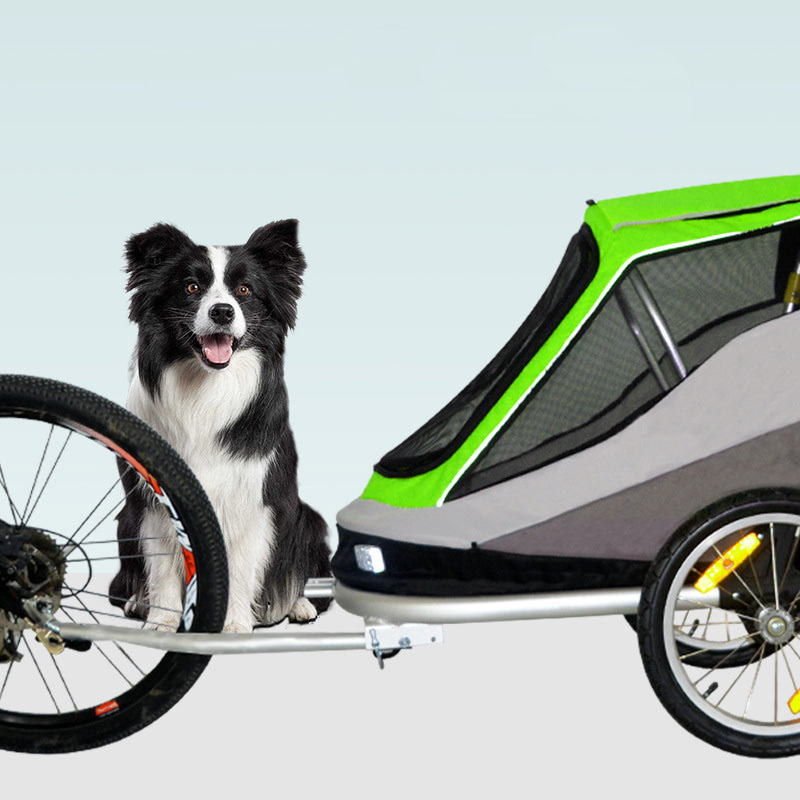 Europe Hot Sale Pet Dog Stroller and Bicycle Trailer For Dogs and Animals