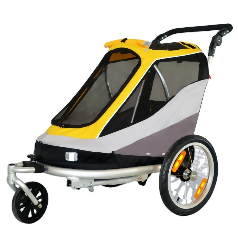 Europe Hot Sale Pet Dog Stroller and Bicycle Trailer For Dogs and Animals