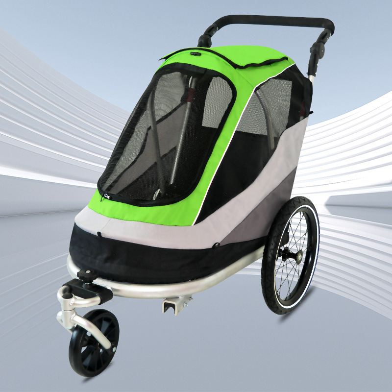 Europe Hot Sale Pet Dog Stroller and Bicycle Trailer For Dogs and Animals