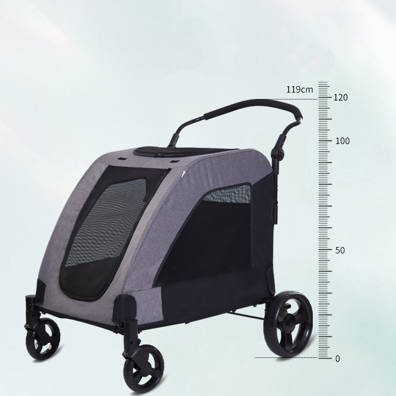 Wheel cart foldable pet carrier wagons cart beach camping dog hand trolley folding wagon carts