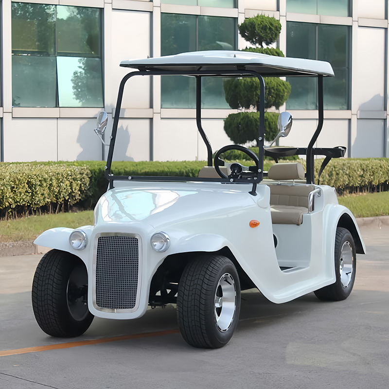 CE Approved Antique 4 Passenger Electric Sightseeing Car 4 Seater Classic Vintage Car