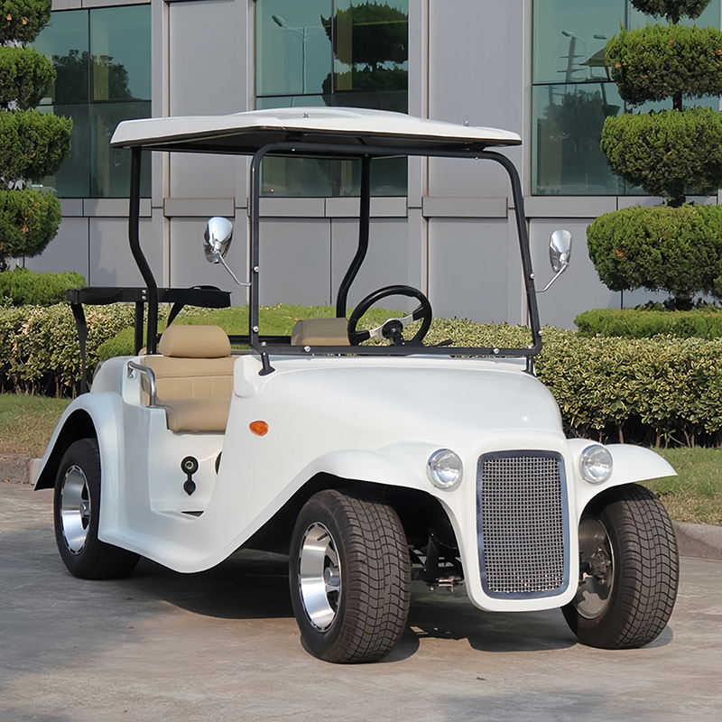 CE Approved Antique 4 Passenger Electric Sightseeing Car 4 Seater Classic Vintage Car