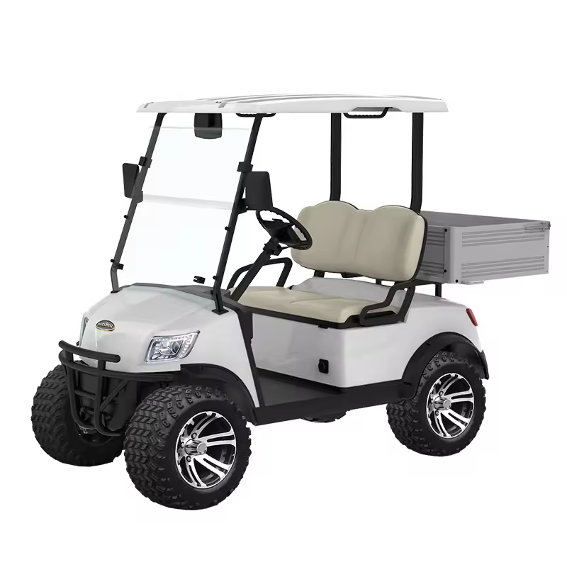 Cheap Luxury Chinese Design Lithium Battery Lifted Golf Cart 2 Seater Golf Cart Lift Electric Lithium Battery