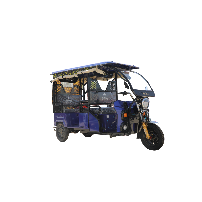 Hot Selling Factory Supply Electric Rickshaw 3Wheel Passenger Tricycle E Rickshaw tuk tuk