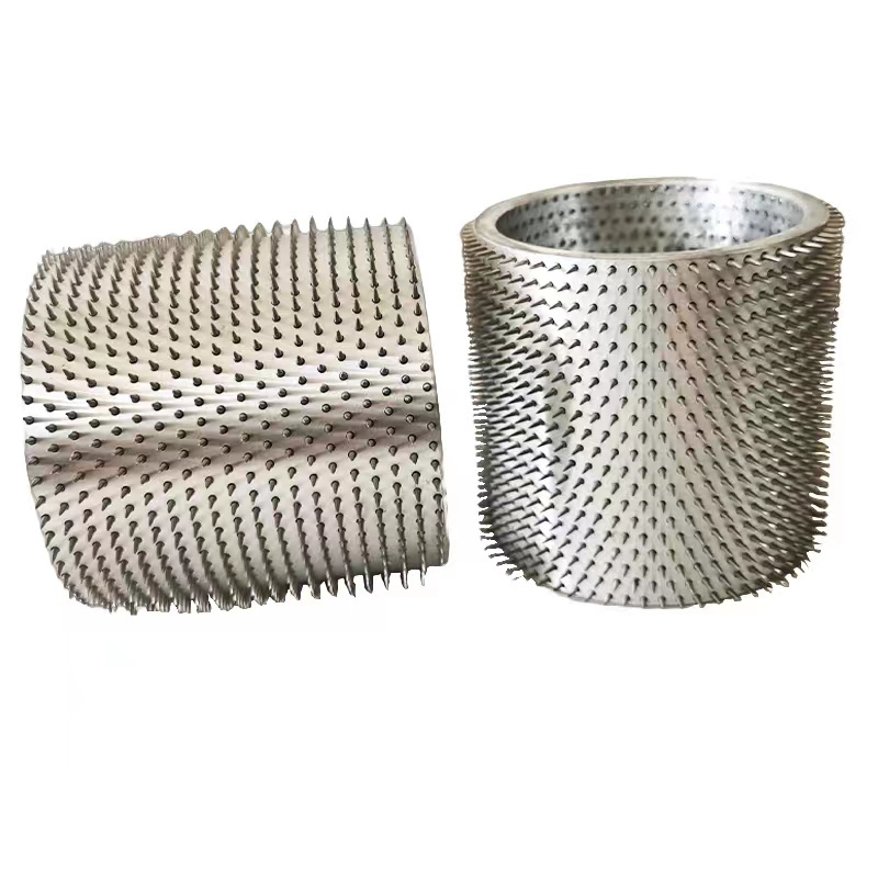 Pinned Brass Roller Spiked Roller Perforating Roller