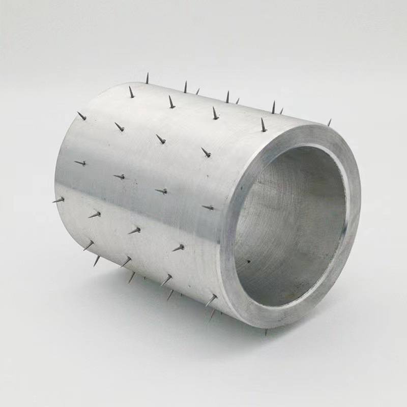 High Wear Resistance Perforation Roller for Woven Sack Industries perforating pinned roller for packaging plastic