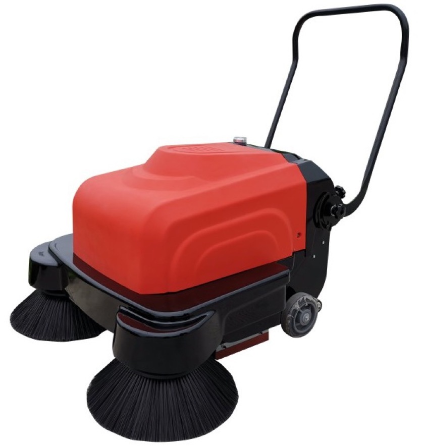 Industrial Battery Operated Hand Push Road Sweeper Electric