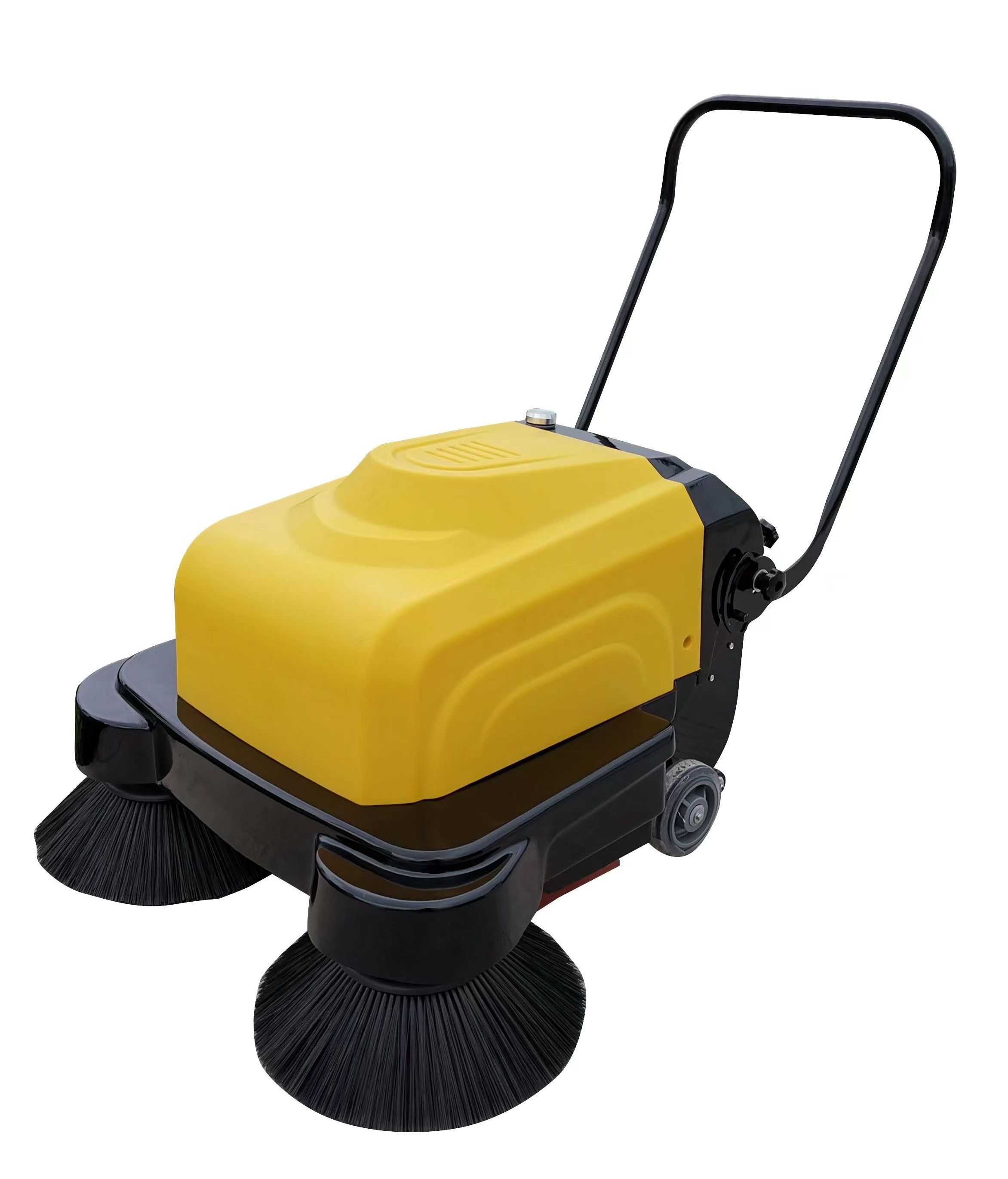 Industrial Battery Operated Hand Push Road Sweeper Electric