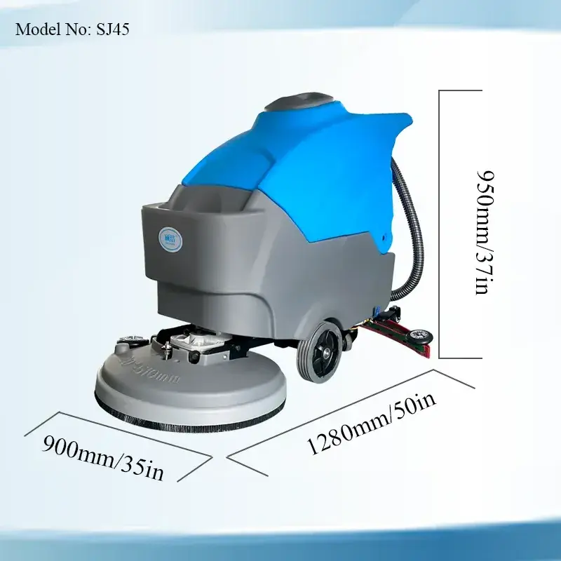 2024 Hot Selling Marble Floor Compact Floor Washing Machine Electric Floor Scrubber Manufacturer