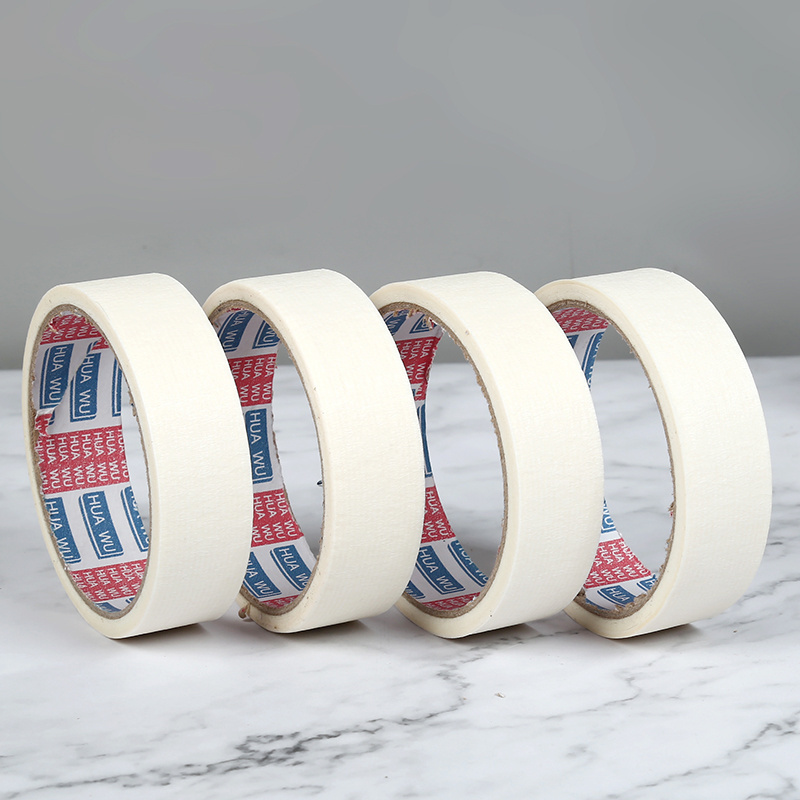 Easy Peel and Tear Masking Tape for Interior Painting - Premium Crepe Paper Tape