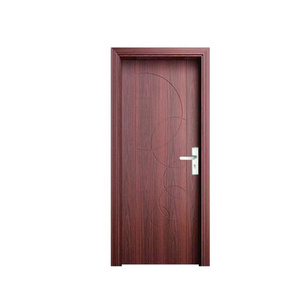 Durable Safety Sound Insulation Birch Wood Veneer Mdf Door For Homes