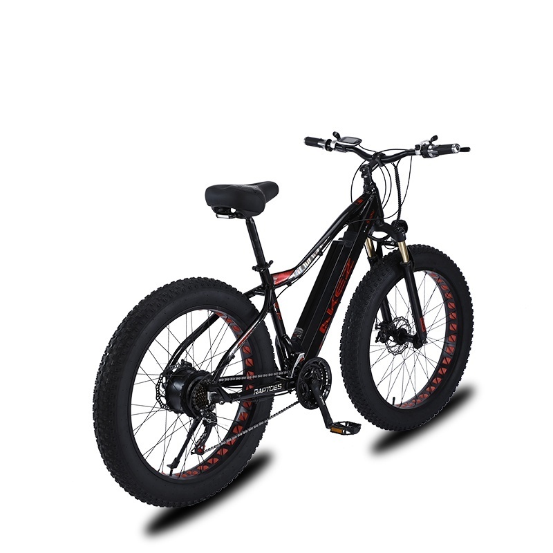 Two-wheeled Electric Scooter 26Inch Fat Tire 750w Snow Ebike