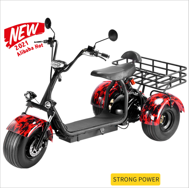 Factory price adult 3 wheel folding mobility scooter