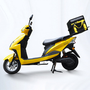 Delivery Pizza Scooter 2022 Loding King 50kmh 1500w Electric Motorcycle With 72v50ah Electric