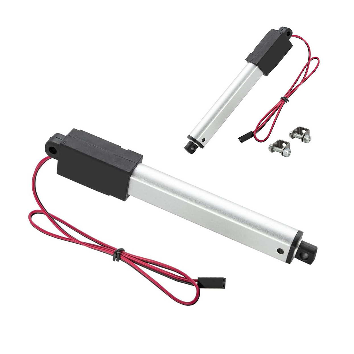 Tiny Telescopic Linear Electric Actuator Custom Stroke Micro Electric DC 5mm/s  IP65 Actuator Motor