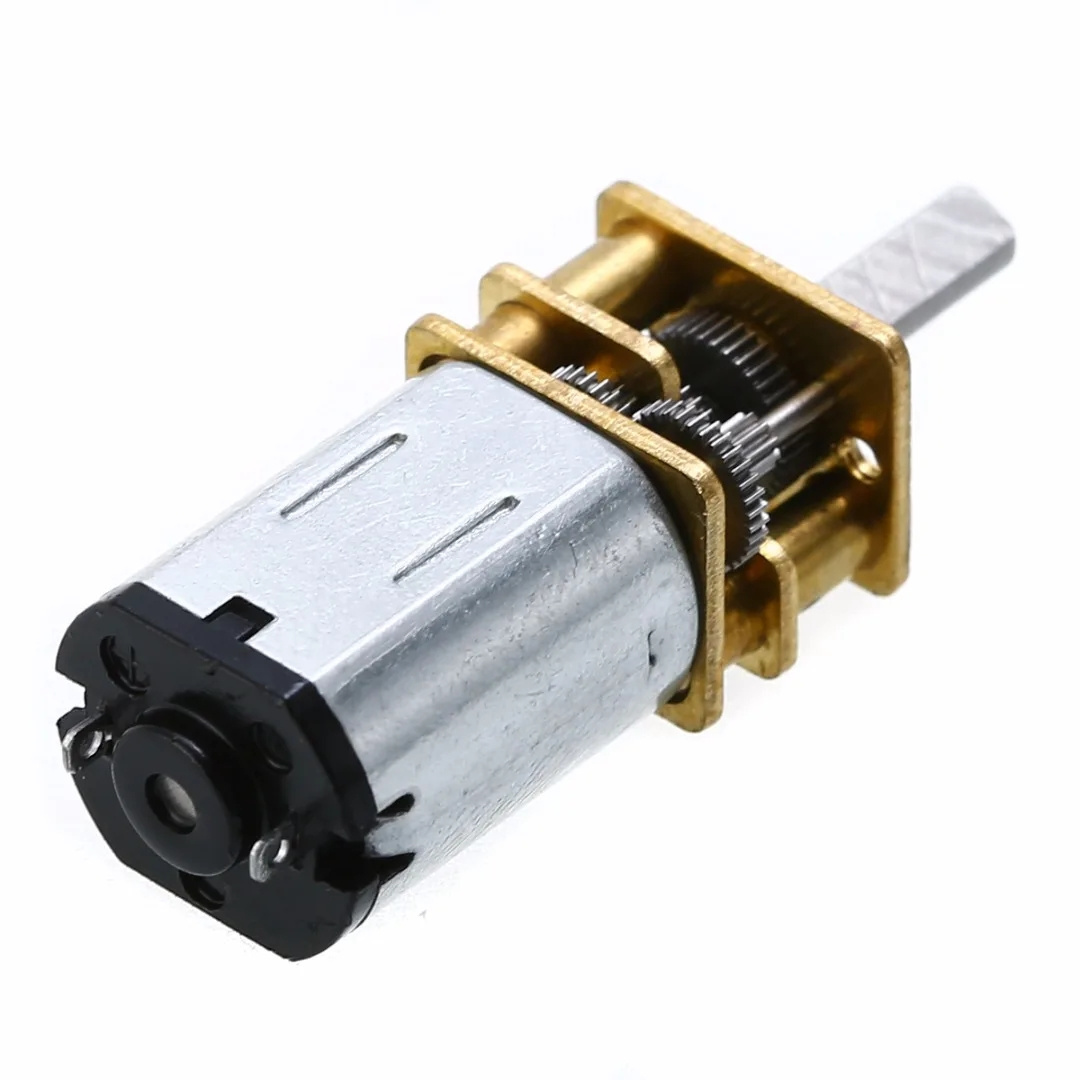 Customized High Torque Small Gearbox 3V to 12V N20 N30 Metal Gear Motor 12mm DC motor for Fans