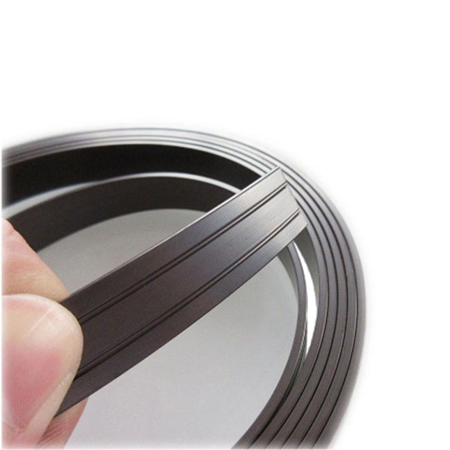 Wholesale Customized Good Quality Flexible Strong Adhesive Powerful Soft Flexible Rubber Magnet Strip