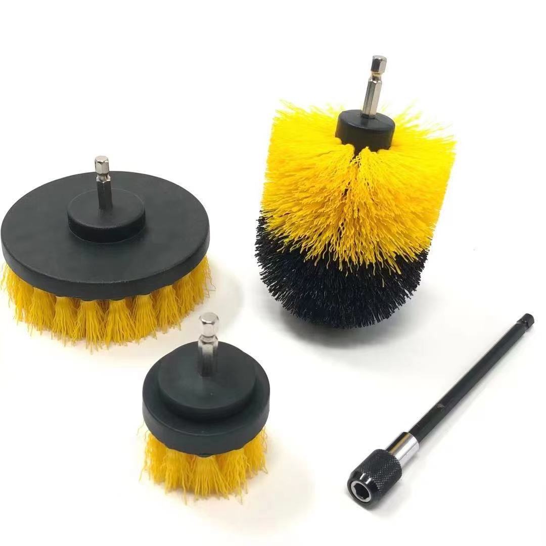 7 Pcs Drill Cleaning Brush Scrubber Set Electric Scrubber Brush Kit